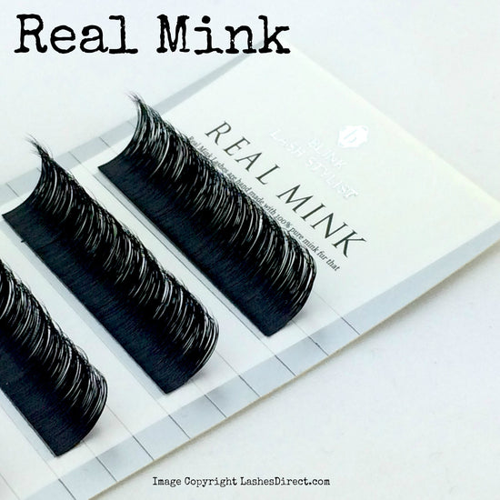 100% Real Mink Lash Extension Tray Blink
