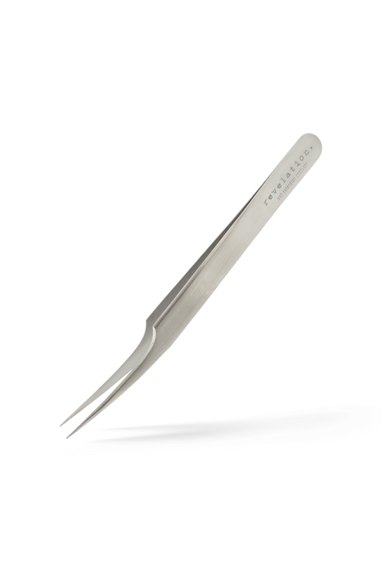 Vetus 5A-SA Eyelash Extension Tweezers (curved)