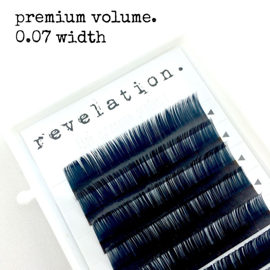 Revelation .07 width Volume Eyelash Extension Tray