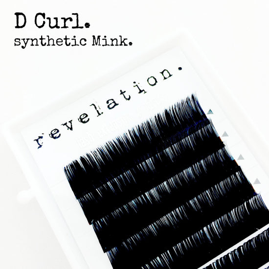 D Curl Synthetic Mink Eyelash Extension Lash Trays