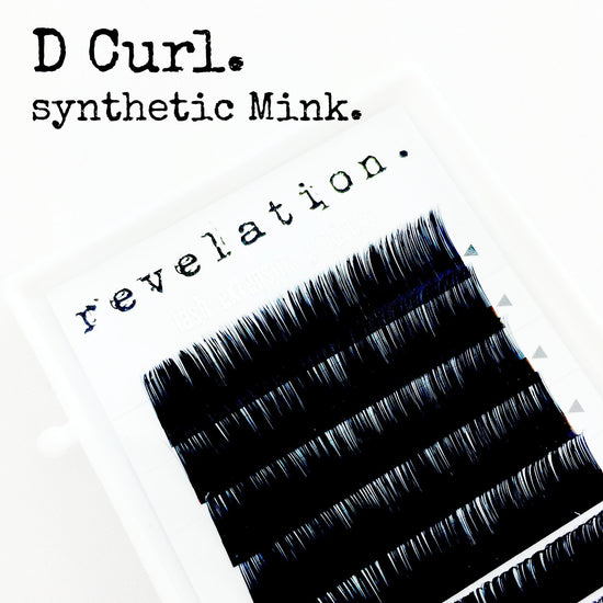 D Curl in the Revelation Synthetic individual eyelash extension tray