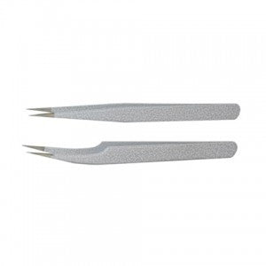 Eyelash Extension Removing Tweezers pair SIlver