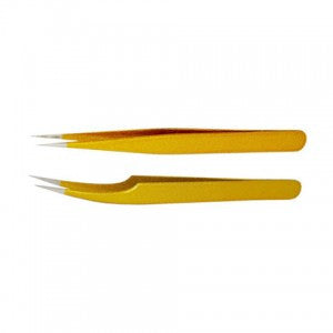 Eyelash Extension Removing Tweezers pair Yellow