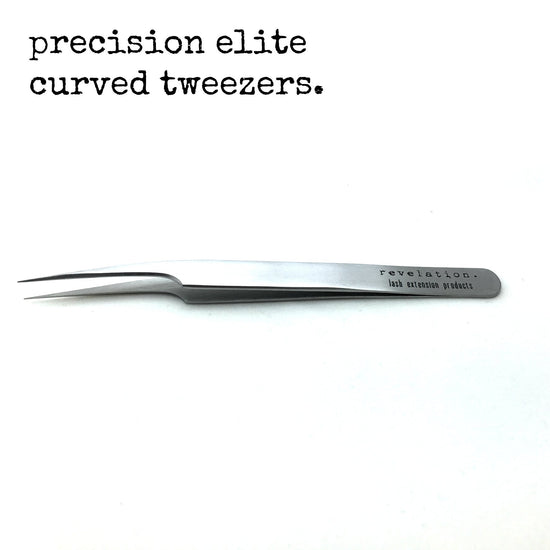 Precision Elite Curved Eyelash Extension Tweezers