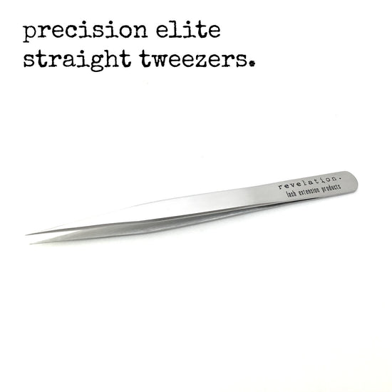 Precision Elite Straight Eyelash Extension Tweezers