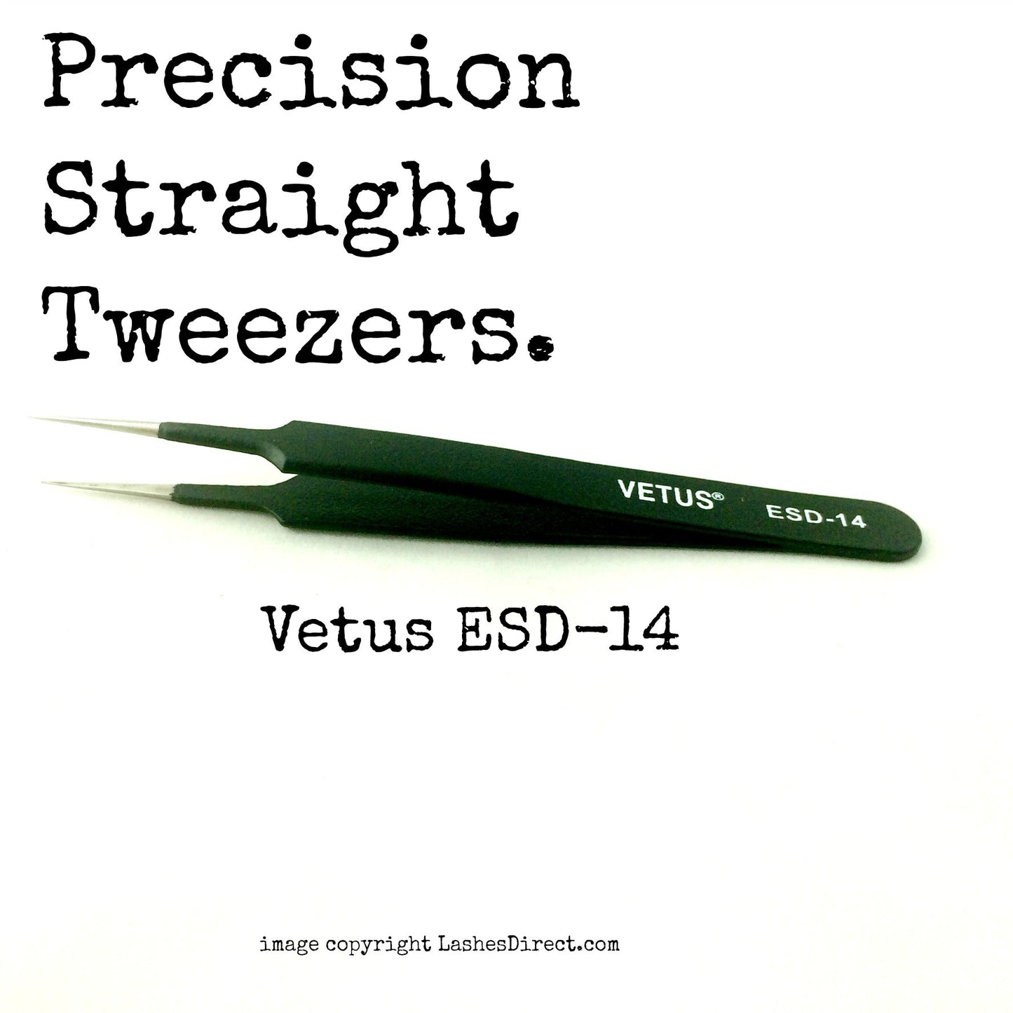 Load image into Gallery viewer, Vetus ESD-14 Eyelash Extension Tweezers
